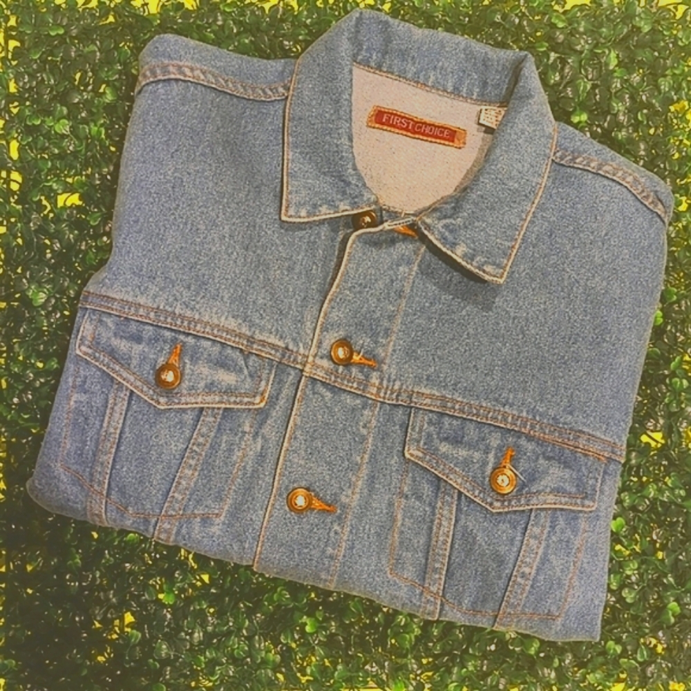 Vintage 1990s First Choice Denim Jacket